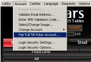 Pair Full Tilt Poker Account