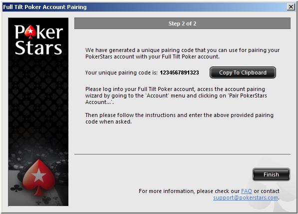 Pair Full Tilt Poker Account