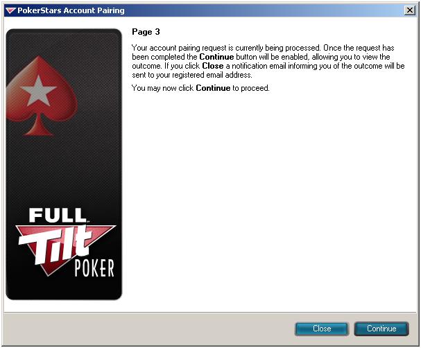 Pair Full Tilt Poker Account