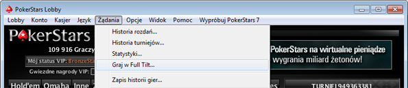 Pair Full Tilt Poker Account