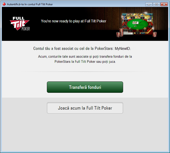 Pair Full Tilt Poker Account